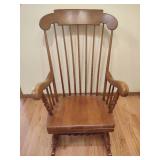 Antique Wooden Rocking Chair