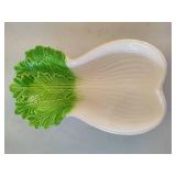 Cabbage Bowl & Celery Dish