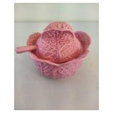 Cabbage Bowl & Celery Dish