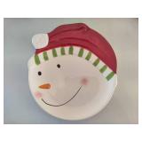 Whimsey Snowman 16pc Holiday Dinnerware Set