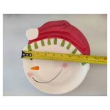 Whimsey Snowman 16pc Holiday Dinnerware Set