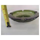 Anchor Hocking "Soreno" Avocado Green Ashtray