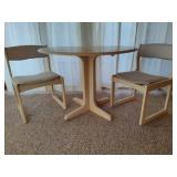 Drop Leaf Table with 2 Chairs