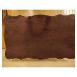 Vintage Wood Magazine Rack/Side Table