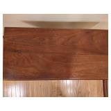 Antique Solid Wood Magazine Rack/Side Table