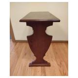 Antique Solid Wood Magazine Rack/Side Table
