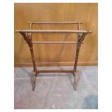 Wooden Quilt Rack