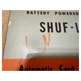 Vintage Playing Cards, Poker Chips, Shuf-L-Card Shuffler