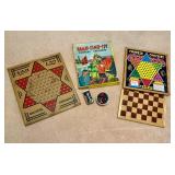 Vintage Chinese Checkers Board Games