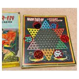 Vintage Chinese Checkers Board Games