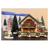 Department 56 "Christmas Lake Chalet" *w/Original Box*