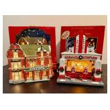 St Nicholas Square "The Museum of Natural Science" and "Service Station" *w/Original Boxes*