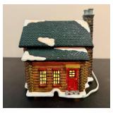 St. Nicholas Square "The Log Cabin" and "The Barn" *w/Original Boxes*