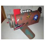 Handmade Airplane Mailbox