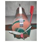 Handmade Airplane Mailbox