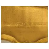 Homco Home Interiors Gold Ton Ship Wall Decor