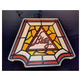 Blatz Lighted Pool Table Hanging Lamp