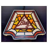 Blatz Lighted Pool Table Hanging Lamp