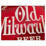 Old Milwaukee Beer Hanging Bar Sign