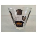 Libbey Coronets of Peers of House of Lords Bar Glasses