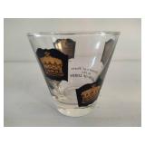 Libbey Coronets of Peers of House of Lords Bar Glasses