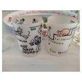 Grain Belt Beer Tray & Assorted Glassware