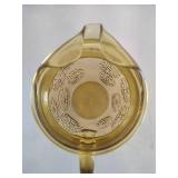 Anchor Hocking "Spring Song" Amber Pitcher
