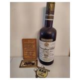 Bar Signs & Large Blow-Up Canadian Club Bottle