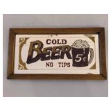 Bar Signs & Large Blow-Up Canadian Club Bottle