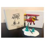 Department 56 "Spirit of the Snow Village" Airplane *w/Original Packaging