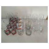 Assorted Holiday Glassware
