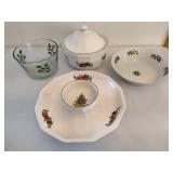 Pfaltzgraff & Glass Holiday Serving Pieces