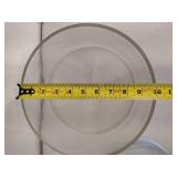 Contemporary Clear Glass Serving Pieces