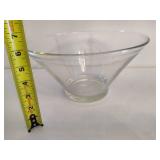 Contemporary Clear Glass Serving Pieces