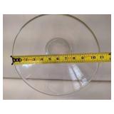 Contemporary Clear Glass Serving Pieces