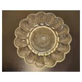 Indiana Glass Hobnail Egg Platter