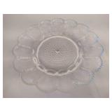 Indiana Glass Hobnail Egg Platter