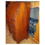 Solid Wood Drop Front Secretary Desk