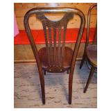 Eight Great Northern Chair Company Wood Chairs