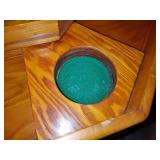 Octagonal Poker/Game Table + Five Chairs