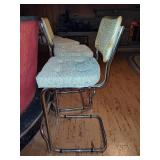 Four Bar Height Stools w/Footrests