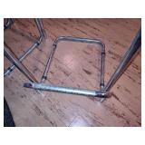 Four Bar Height Stools w/Footrests