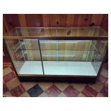 Lighted Glass/Metal Display Case