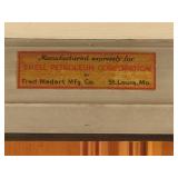 Pair of Lighted Metal/Glass Display Cases