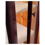 Pair of Lighted Metal/Glass Display Cases