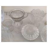 Lot of Assorted Small Glassware