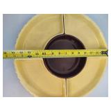 Vintage Lazy Susan Chip/Dip Bowls