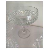 Assortment of Crystal Serving/Decor Pieces