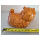 Vintage Ceramic Cat Door Stop