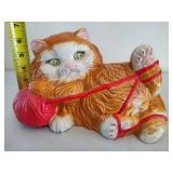 Vintage Ceramic Cat Door Stop